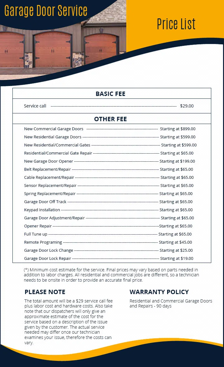 Global Garage Door Service Falls Church, VA 571-341-5869